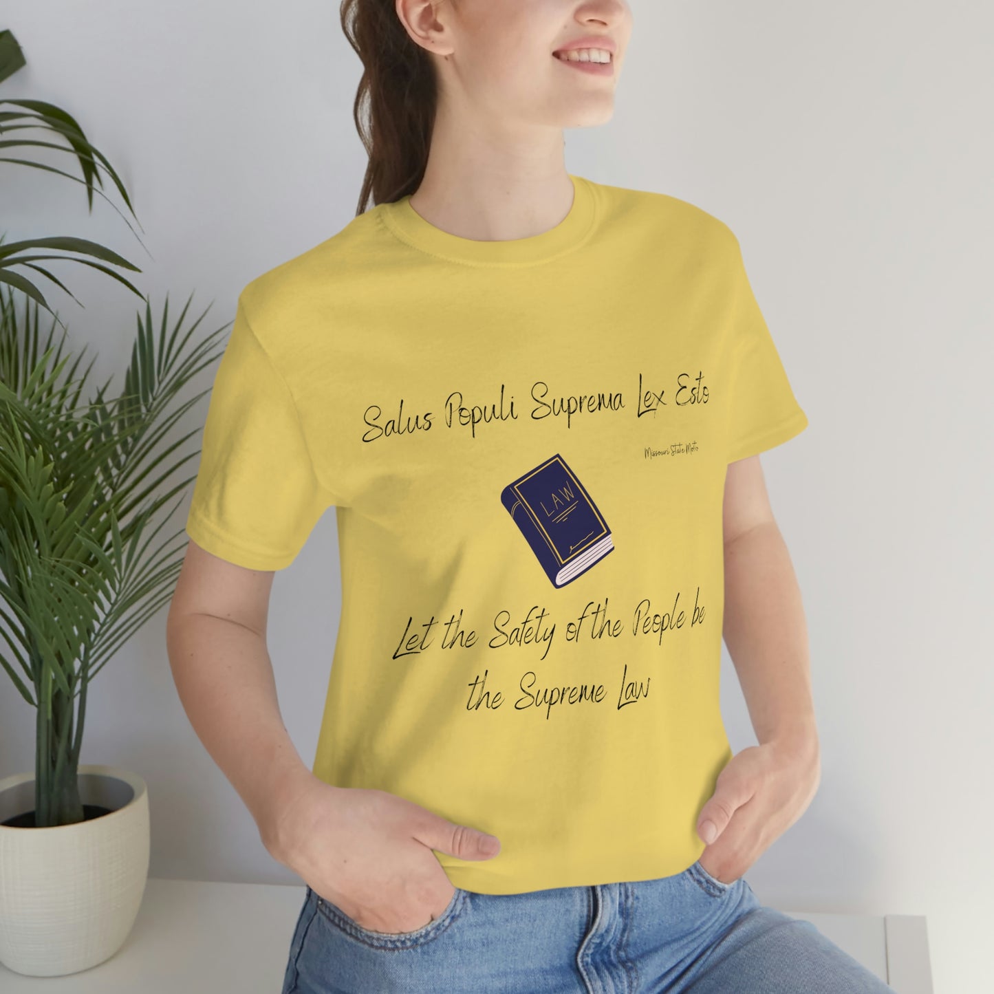 Let the Safety of the People - Unisex Jersey Short Sleeve Tee