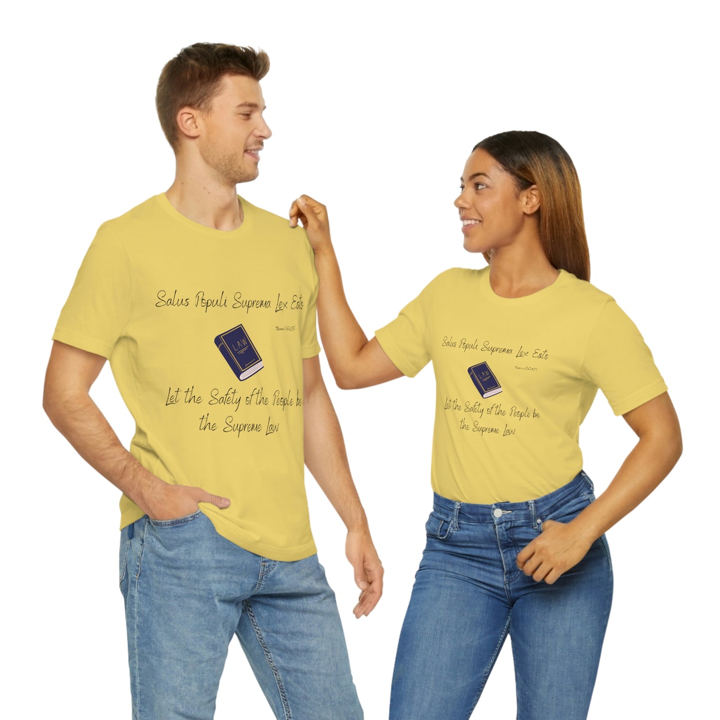 Let the Safety of the People - Unisex Jersey Short Sleeve Tee