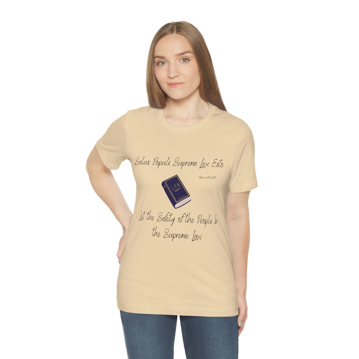 Let the Safety of the People - Unisex Jersey Short Sleeve Tee