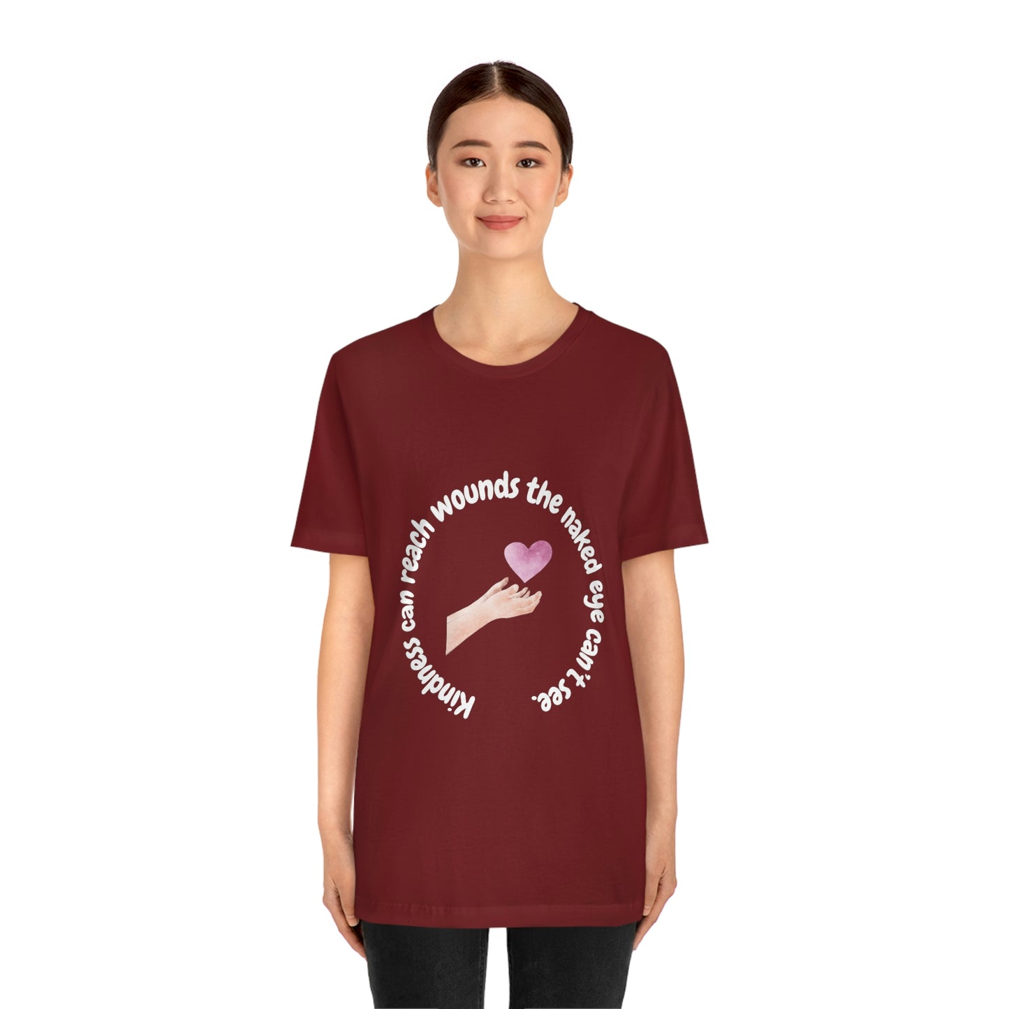 Kindness Can Reach - Unisex Jersey Short Sleeve Tee