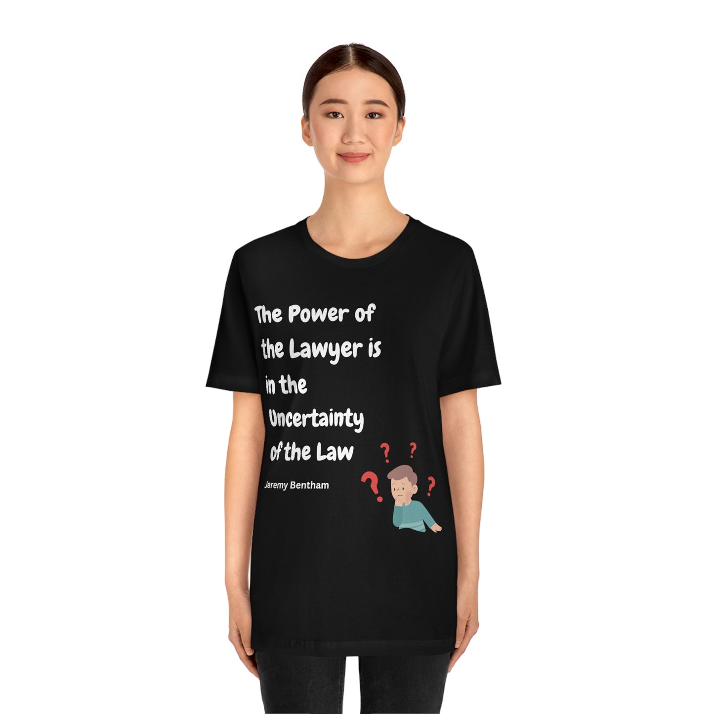 The Power of the Lawyer Unisex Jersey Short Sleeve Tee