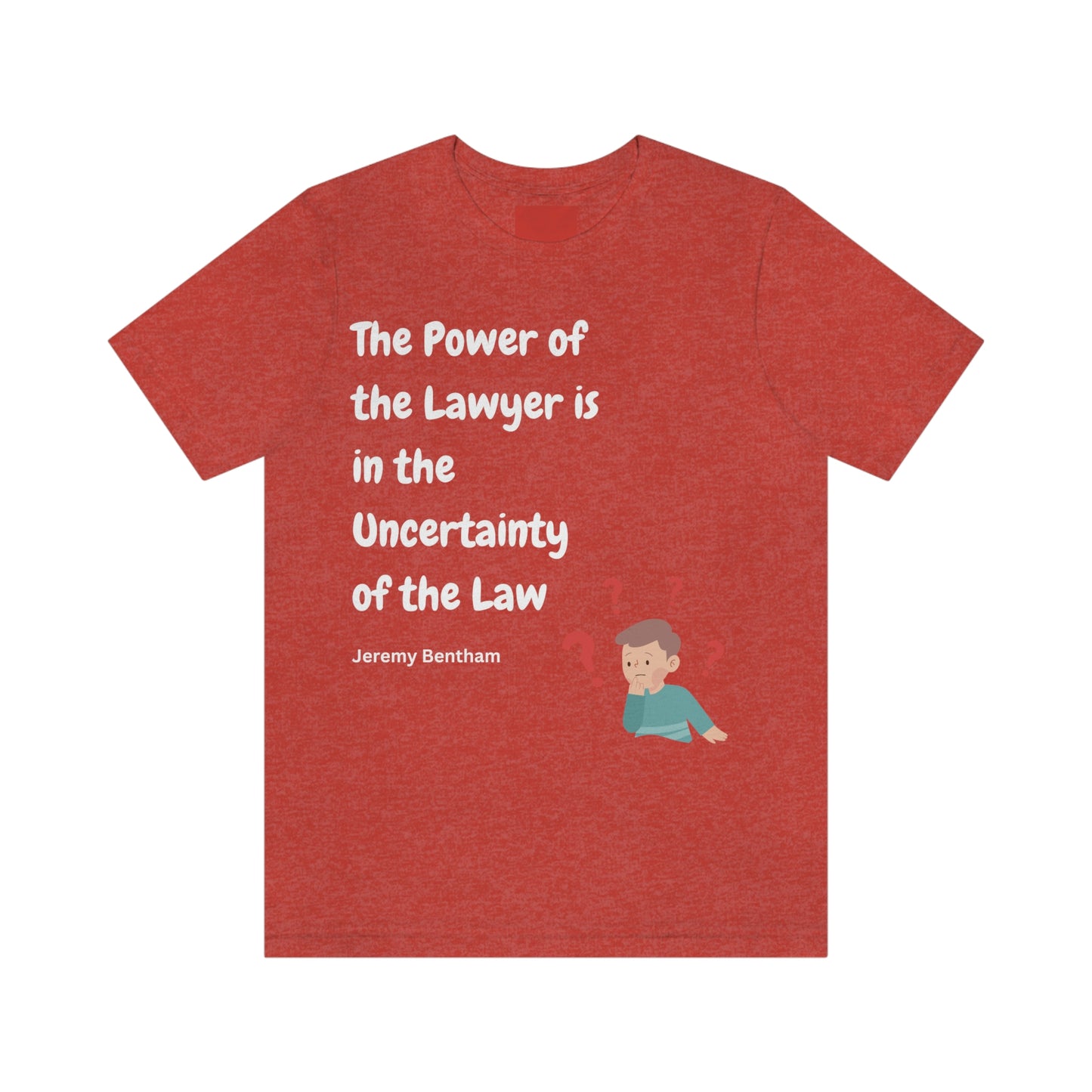 The Power of the Lawyer Unisex Jersey Short Sleeve Tee