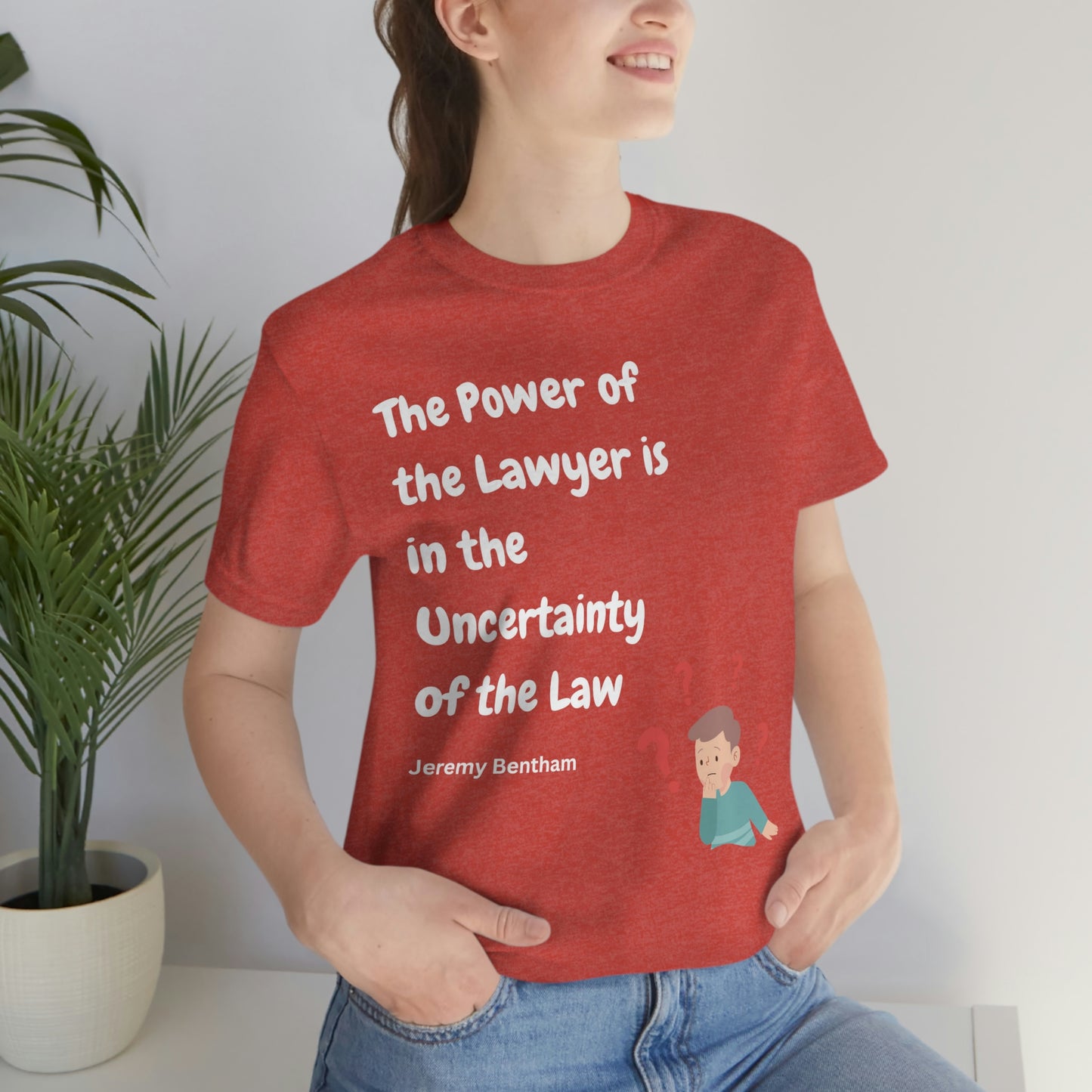 The Power of the Lawyer Unisex Jersey Short Sleeve Tee