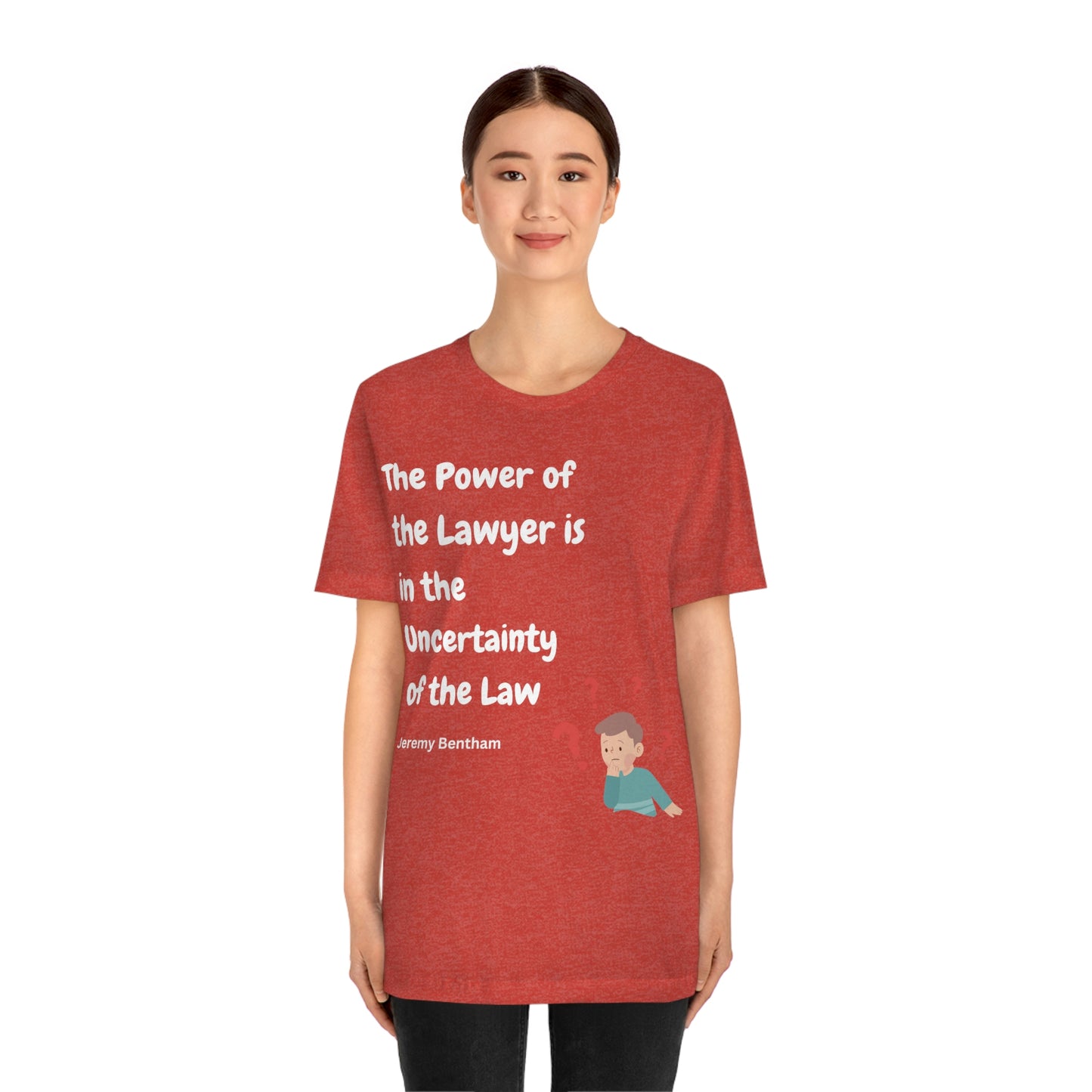 The Power of the Lawyer Unisex Jersey Short Sleeve Tee