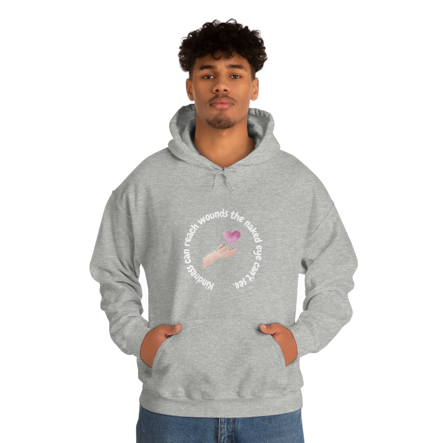 Kindness Heals - Unisex Heavy Blend™ Hooded Sweatshirt