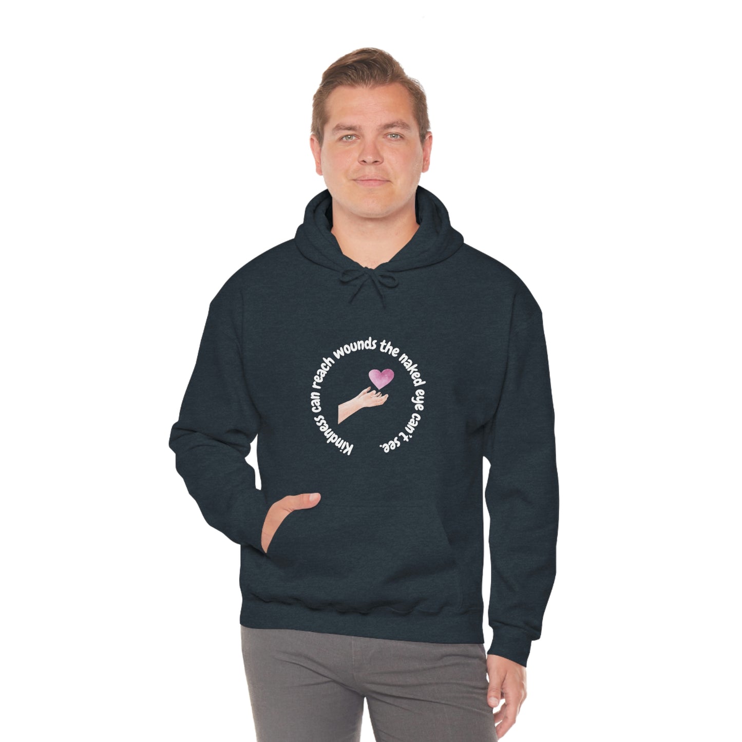 Kindness Heals - Unisex Heavy Blend™ Hooded Sweatshirt