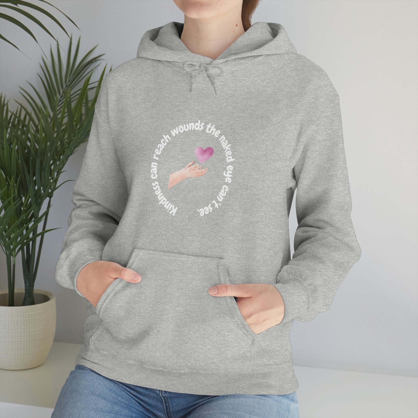 Kindness Heals - Unisex Heavy Blend™ Hooded Sweatshirt
