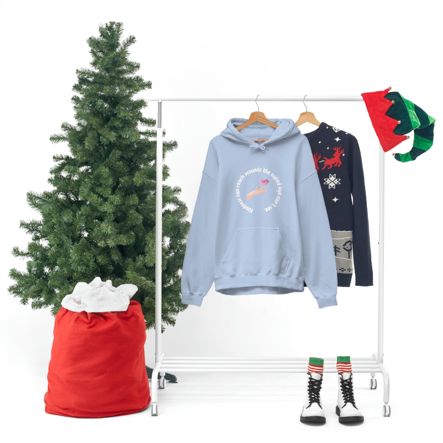 Kindness Heals - Unisex Heavy Blend™ Hooded Sweatshirt