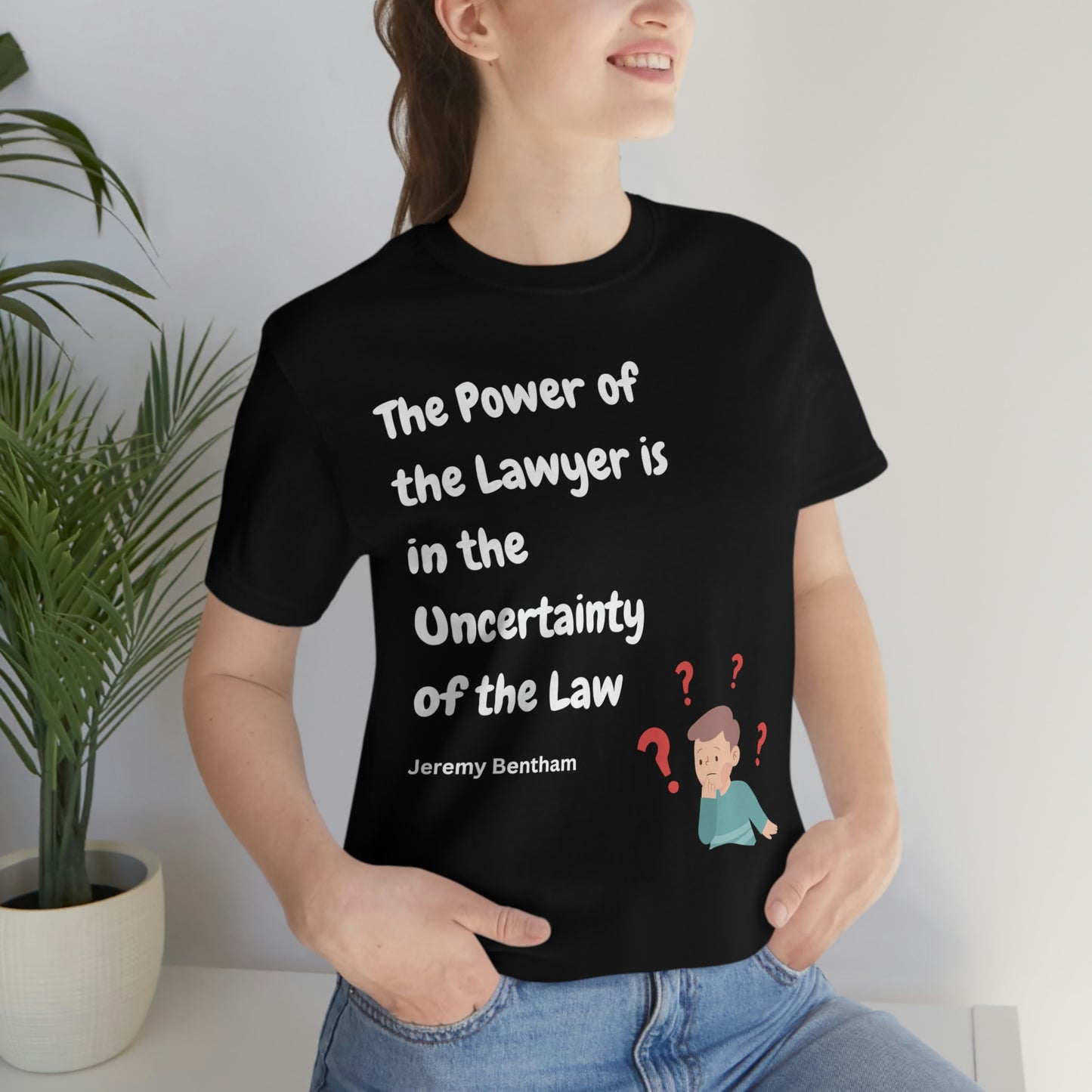 The Power of the Lawyer Unisex Jersey Short Sleeve Tee