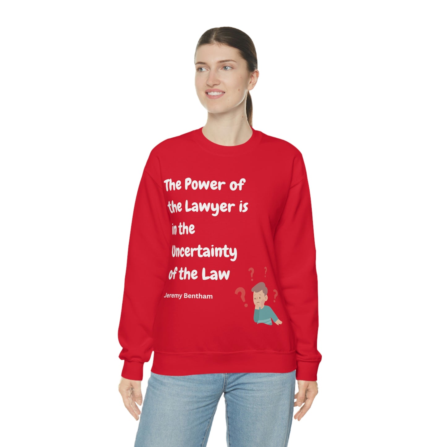 The Power of the Lawyer - Unisex Heavy Blend™ Crewneck Sweatshirt