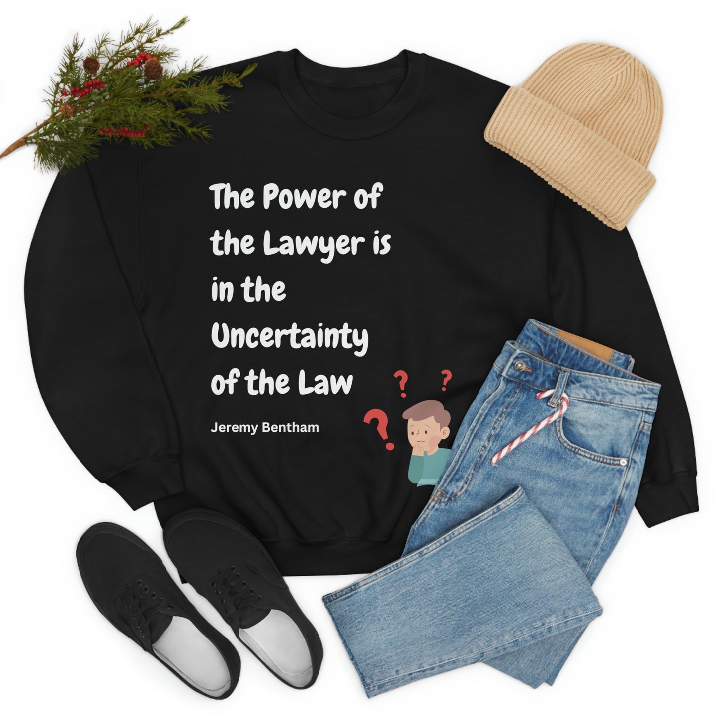 The Power of the Lawyer - Unisex Heavy Blend™ Crewneck Sweatshirt