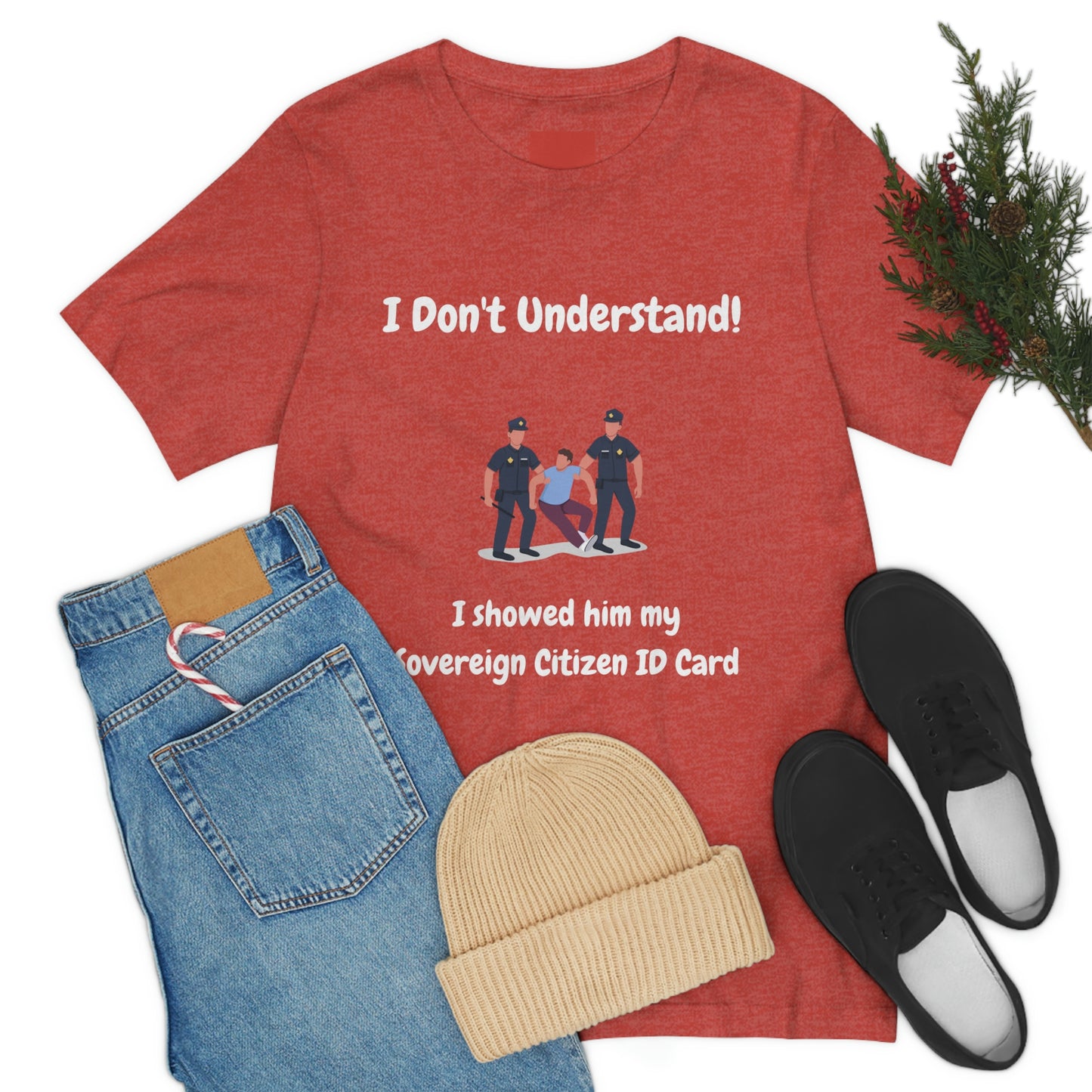 I Don't Understand Funny Unisex Jersey Short Sleeve Tee
