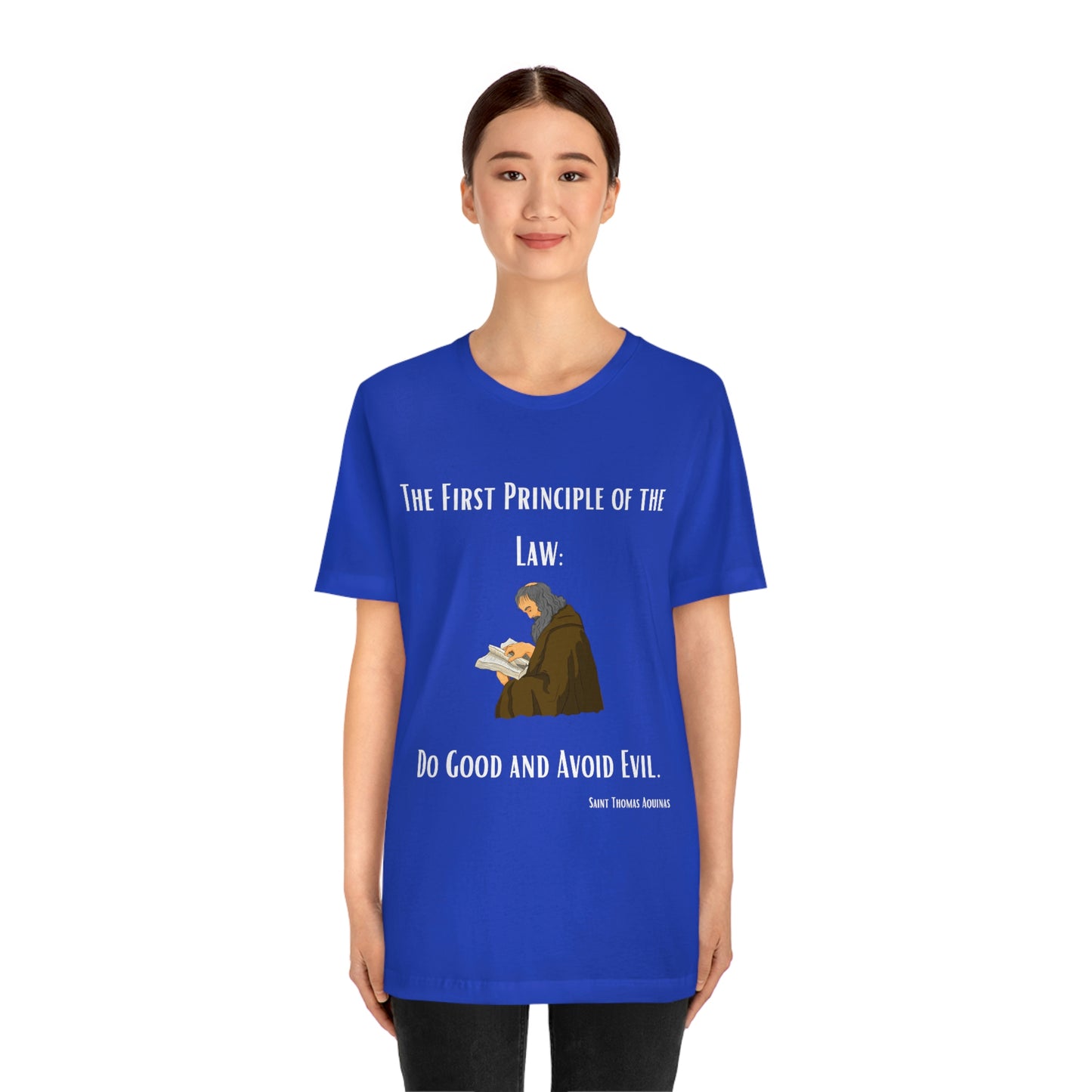The First Principle of Law - Unisex Jersey Short Sleeve Tee
