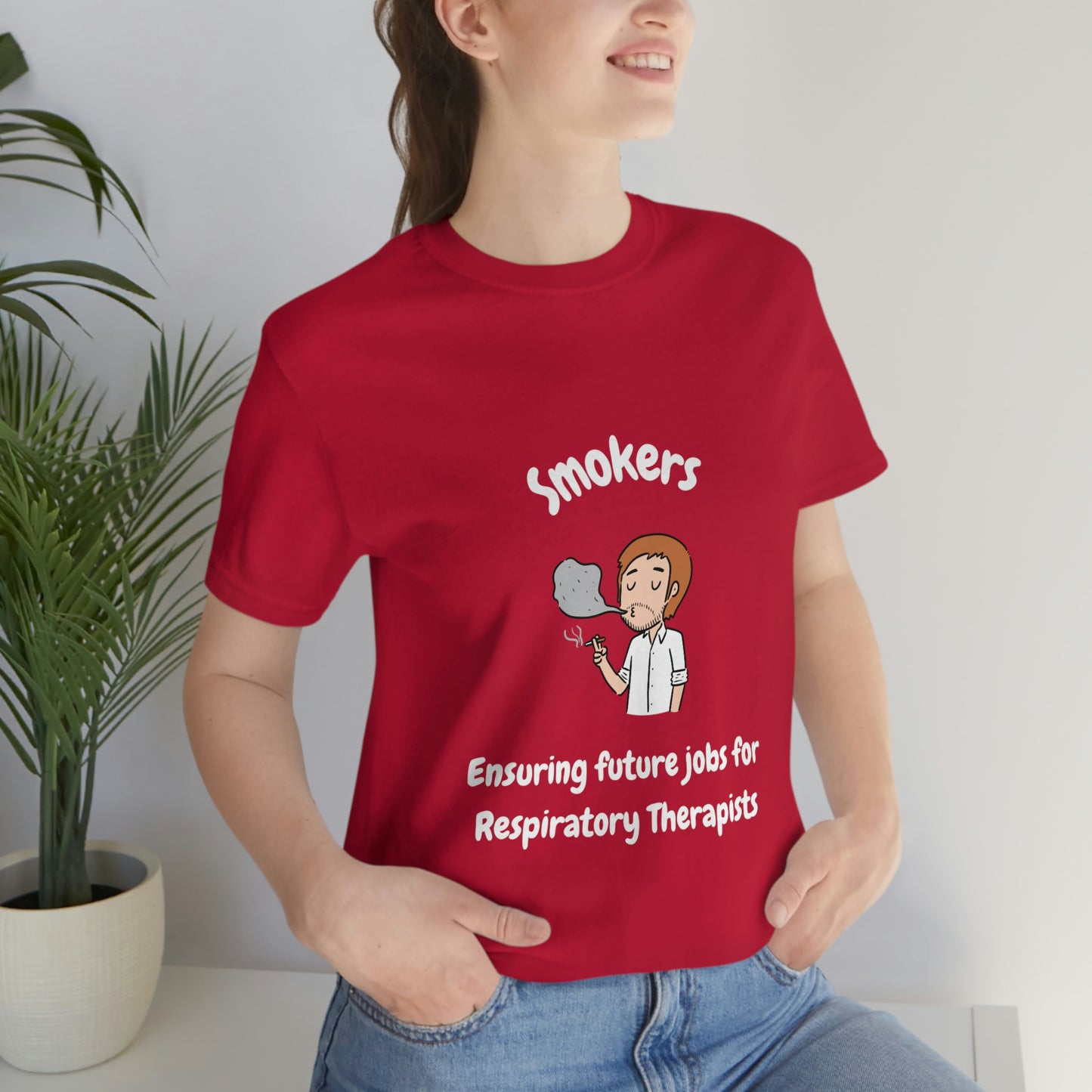 Smokers - Impactful Unisex Jersey Short Sleeve Tee