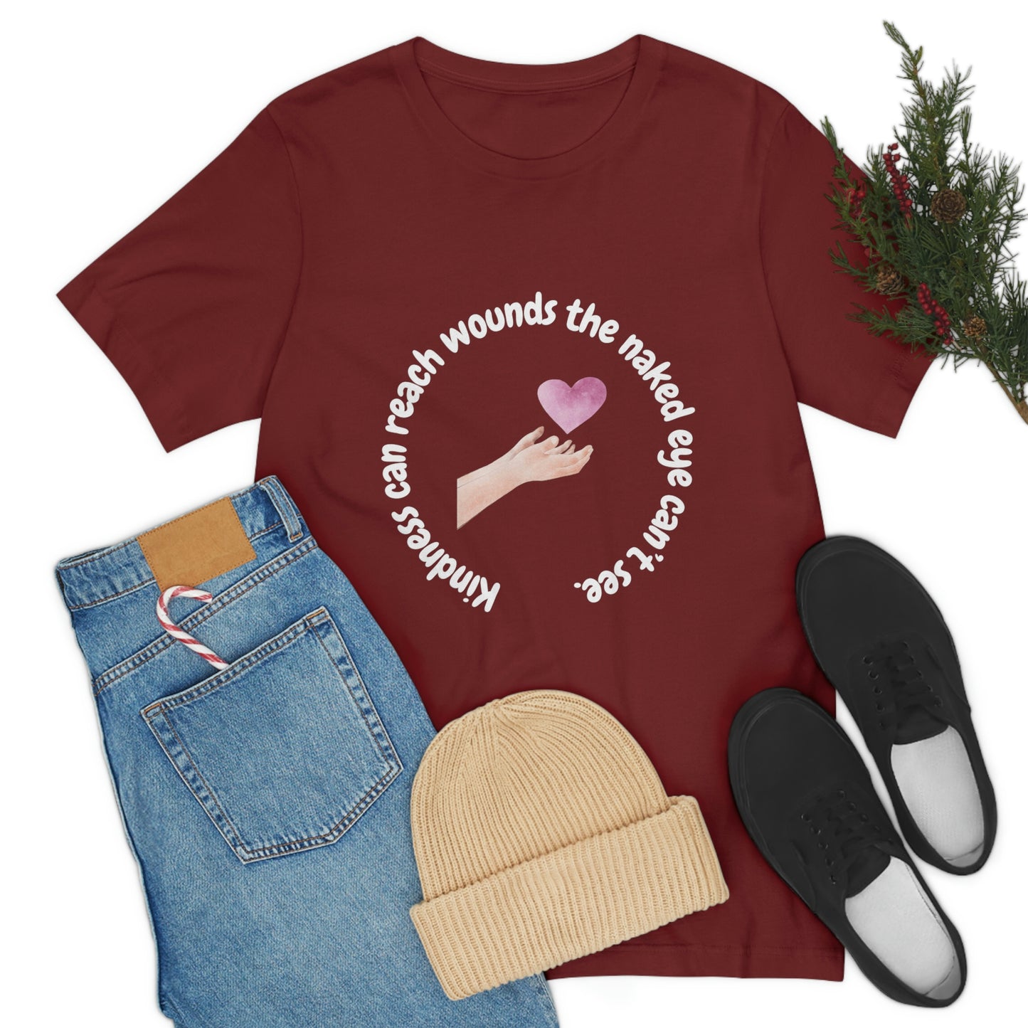 Kindness Can Reach - Unisex Jersey Short Sleeve Tee