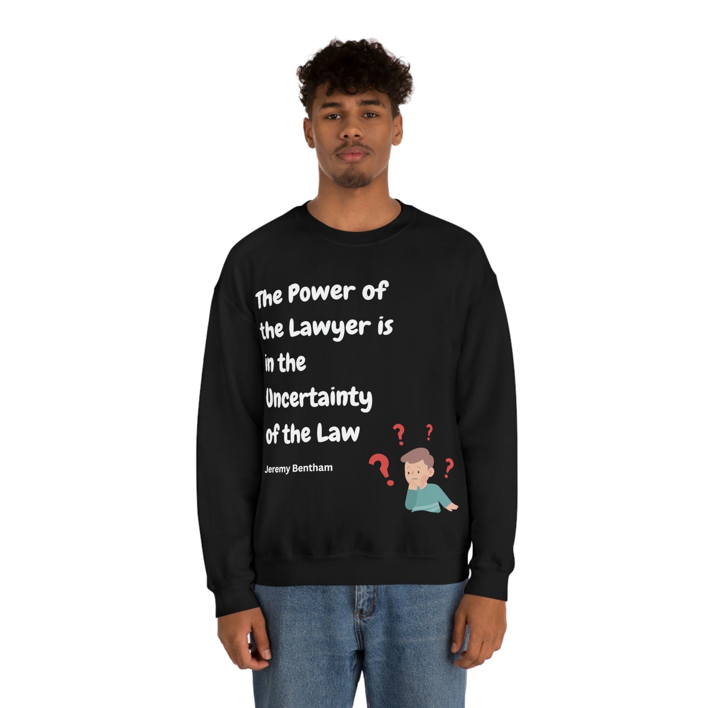 The Power of the Lawyer - Unisex Heavy Blend™ Crewneck Sweatshirt