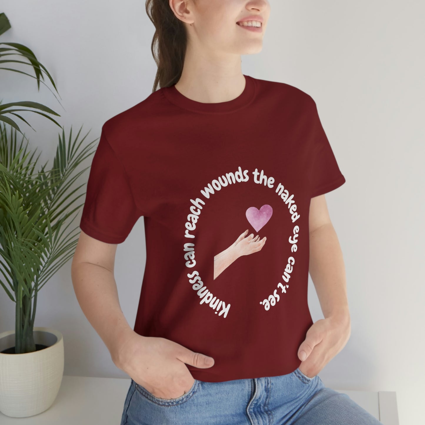 Kindness Can Reach - Unisex Jersey Short Sleeve Tee
