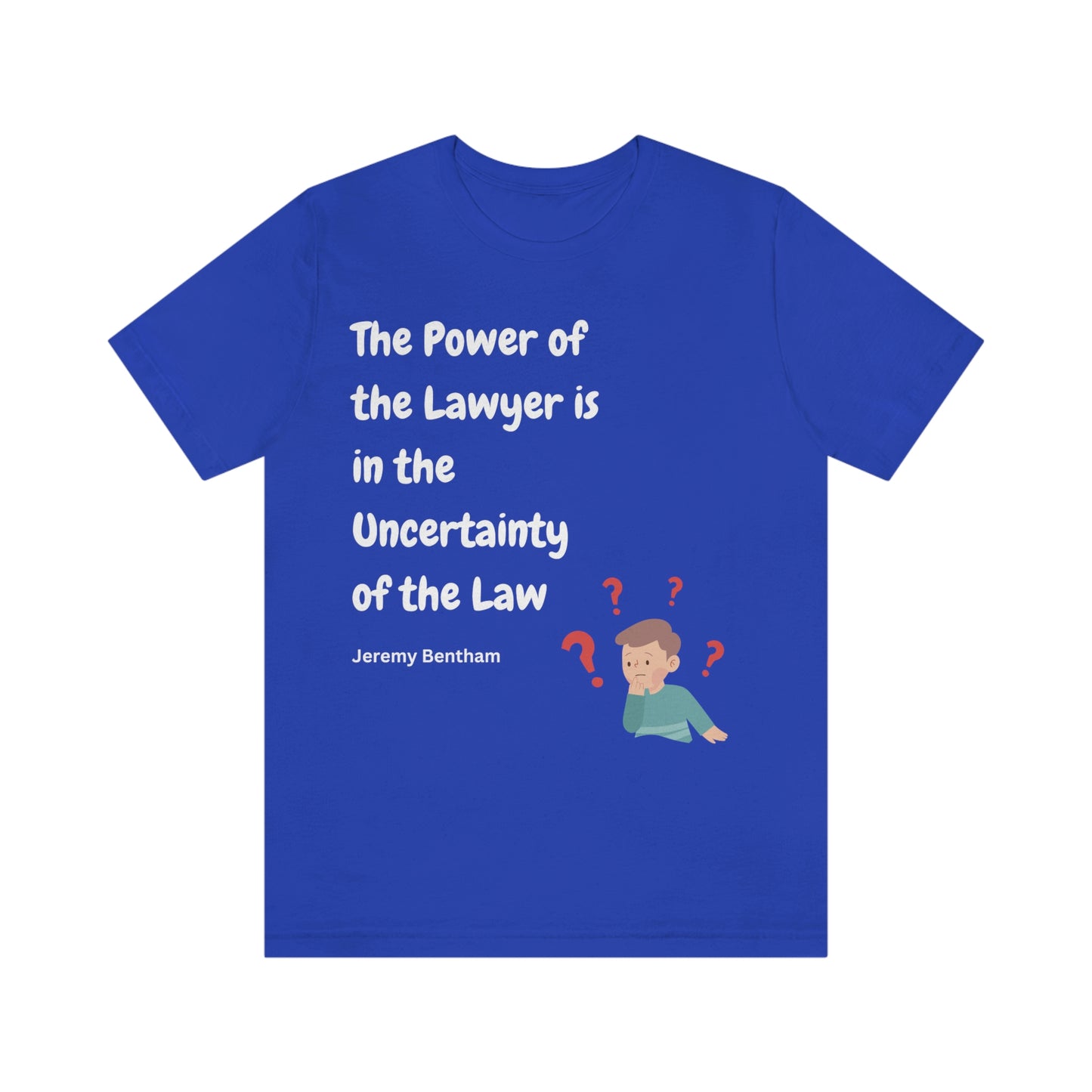 The Power of the Lawyer Unisex Jersey Short Sleeve Tee