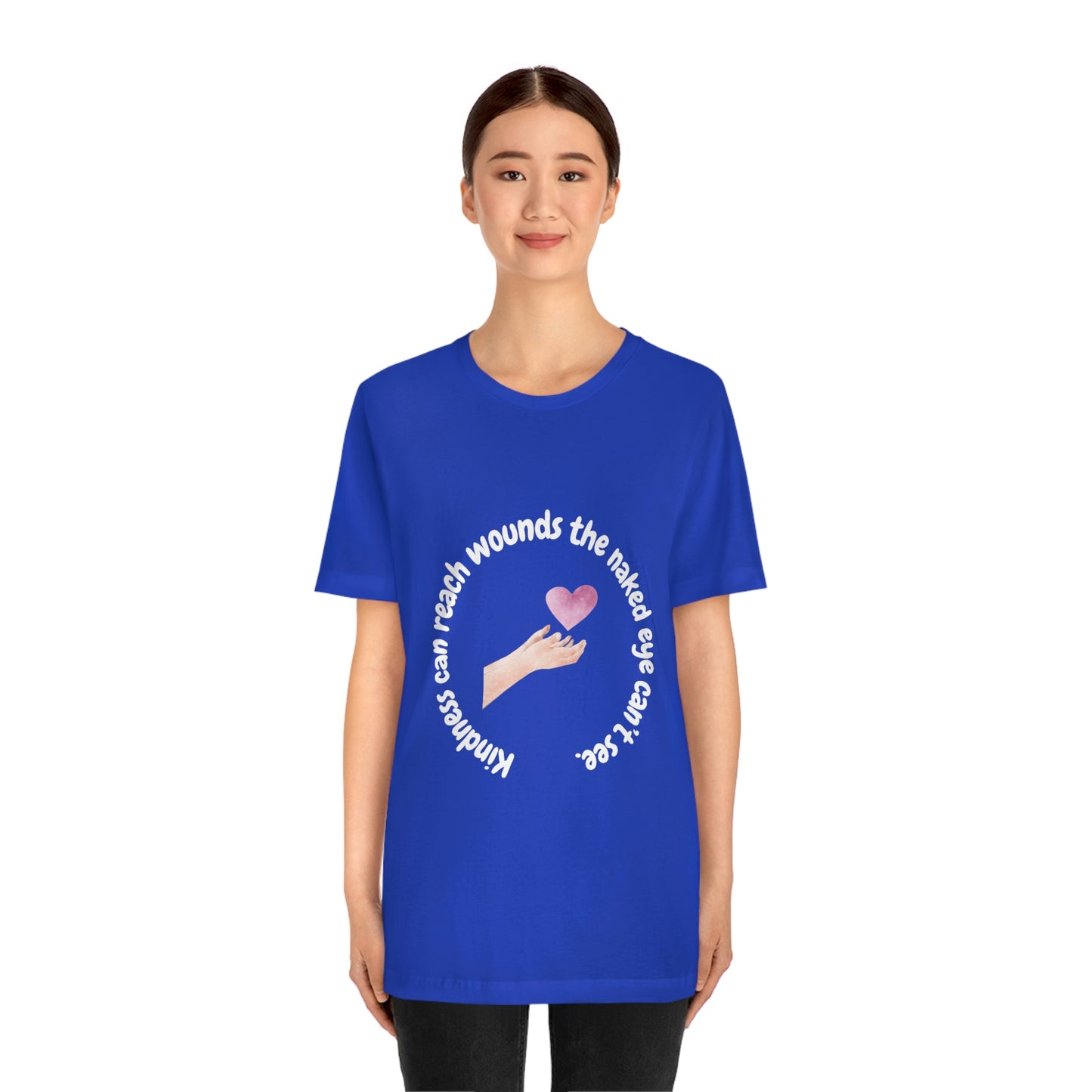 Kindness Can Reach - Unisex Jersey Short Sleeve Tee