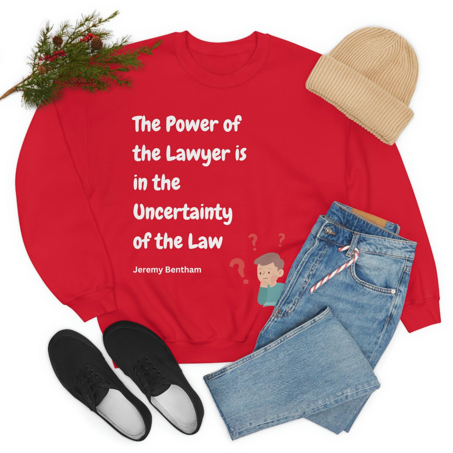 The Power of the Lawyer - Unisex Heavy Blend™ Crewneck Sweatshirt