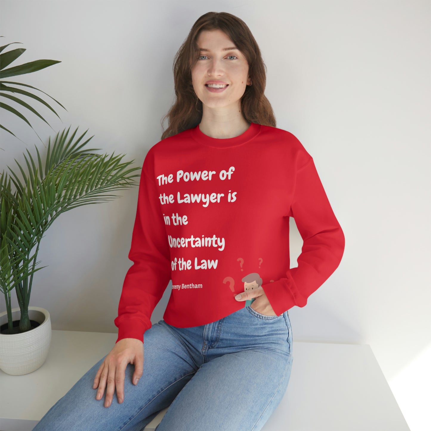 The Power of the Lawyer - Unisex Heavy Blend™ Crewneck Sweatshirt