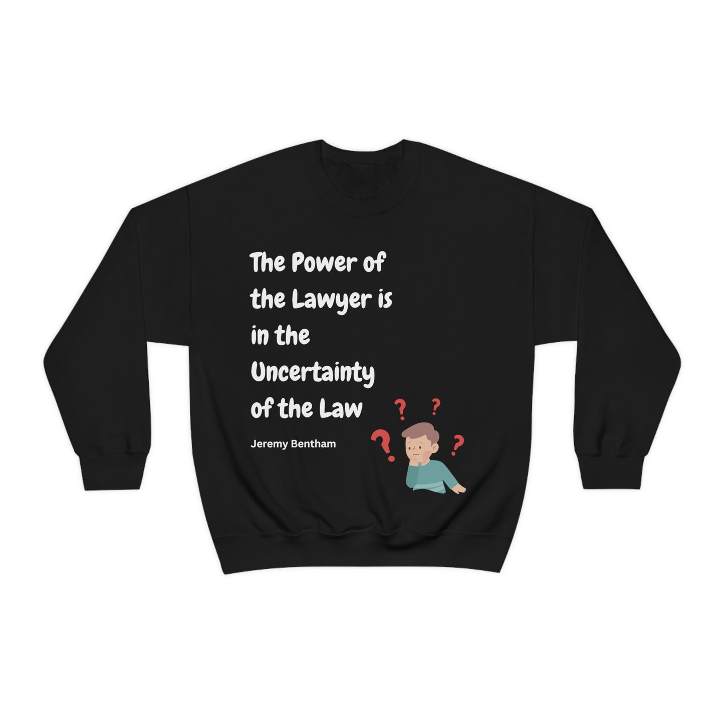 The Power of the Lawyer - Unisex Heavy Blend™ Crewneck Sweatshirt