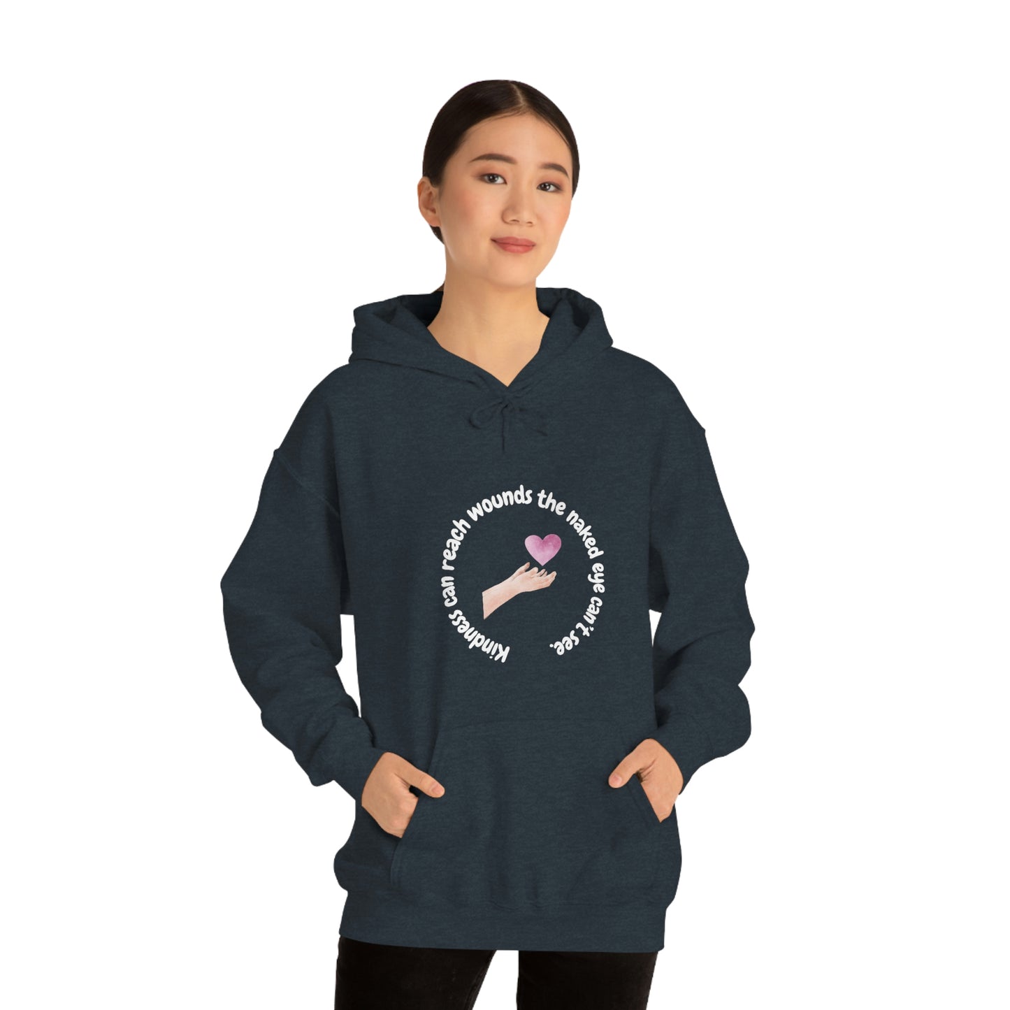Kindness Heals - Unisex Heavy Blend™ Hooded Sweatshirt
