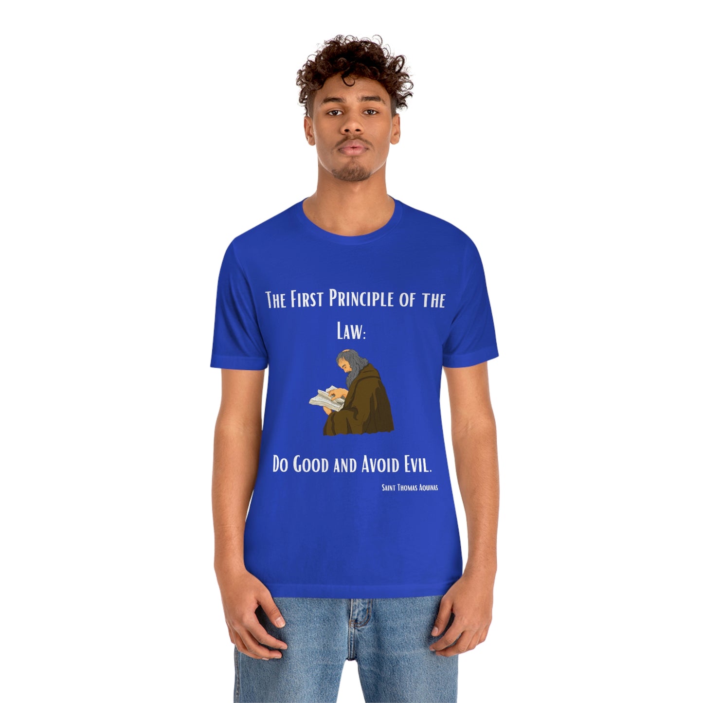 The First Principle of Law - Unisex Jersey Short Sleeve Tee