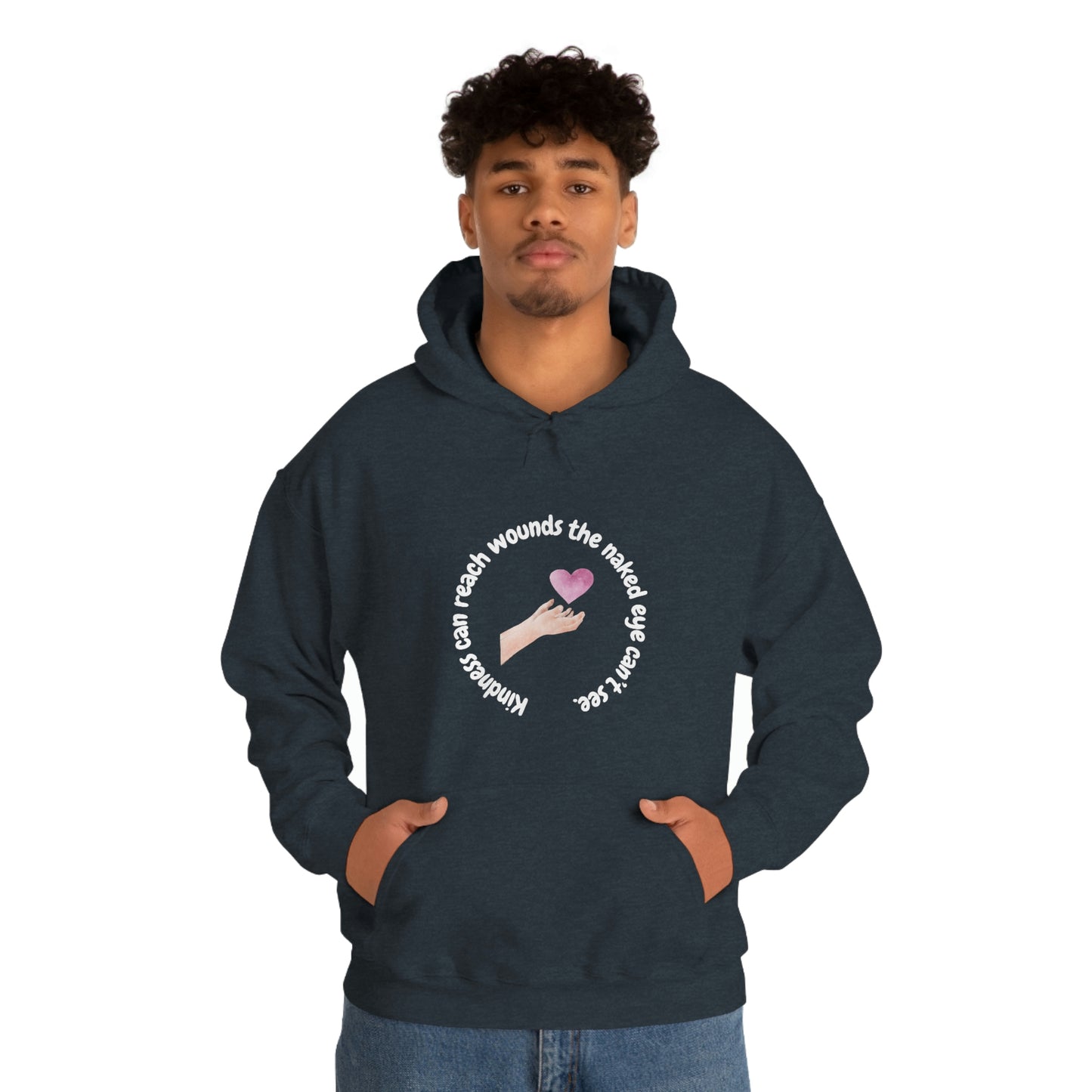 Kindness Heals - Unisex Heavy Blend™ Hooded Sweatshirt