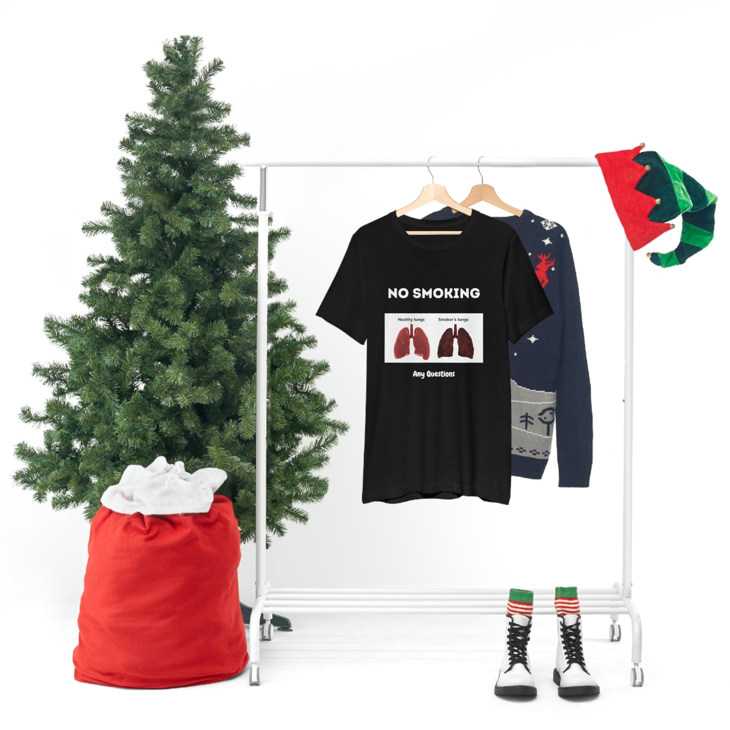 No Smoking Unisex Jersey Short Sleeve Tee